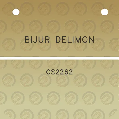 bijur-delimon-cs2262