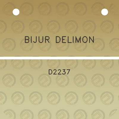 bijur-delimon-d2237