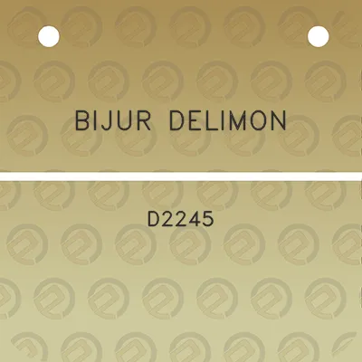 bijur-delimon-d2245