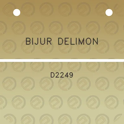 bijur-delimon-d2249