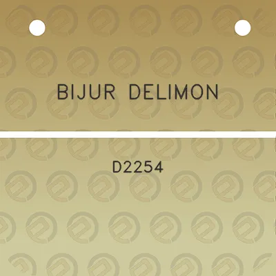 bijur-delimon-d2254