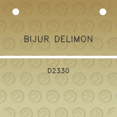 bijur-delimon-d2330