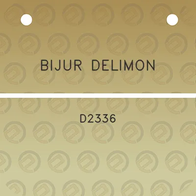 bijur-delimon-d2336