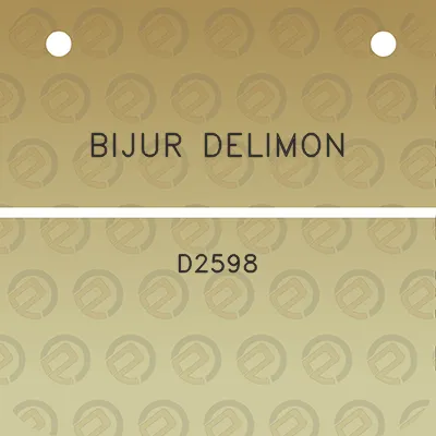 bijur-delimon-d2598