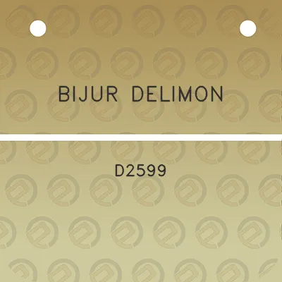 bijur-delimon-d2599