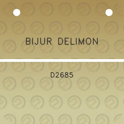 bijur-delimon-d2685