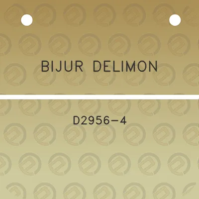 bijur-delimon-d2956-4