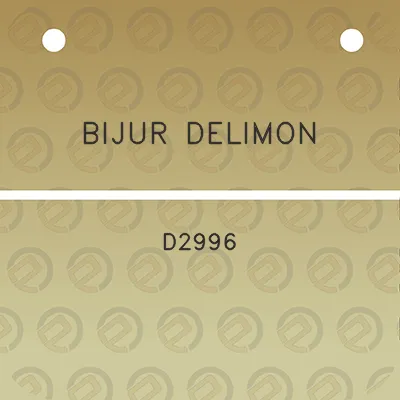 bijur-delimon-d2996