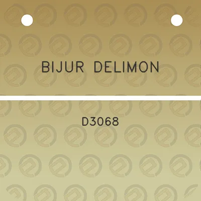 bijur-delimon-d3068