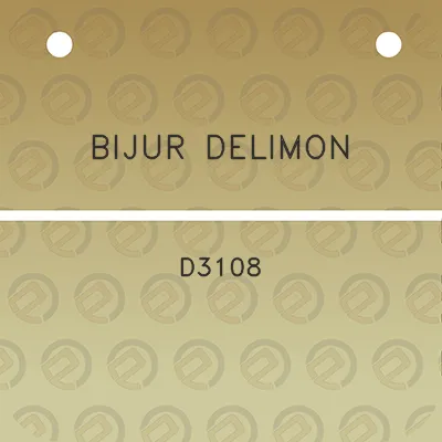 bijur-delimon-d3108