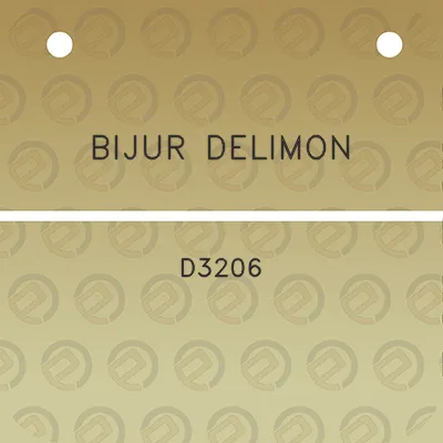 bijur-delimon-d3206