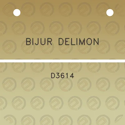 bijur-delimon-d3614