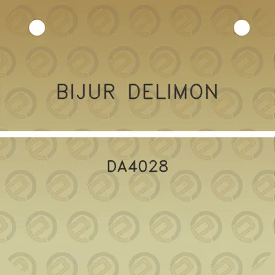 bijur-delimon-da4028