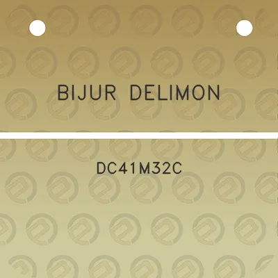 bijur-delimon-dc41m32c