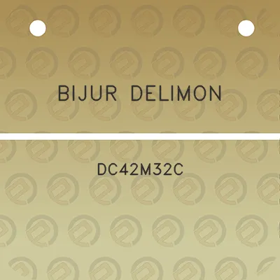 bijur-delimon-dc42m32c