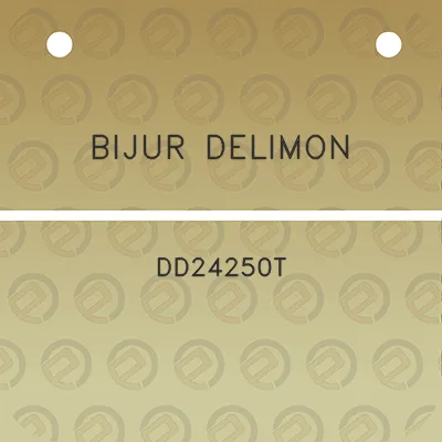 bijur-delimon-dd24250t