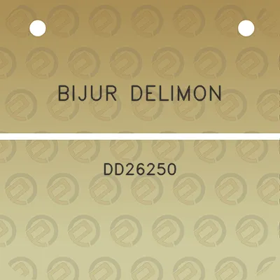 bijur-delimon-dd26250