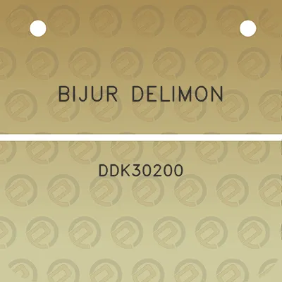 bijur-delimon-ddk30200