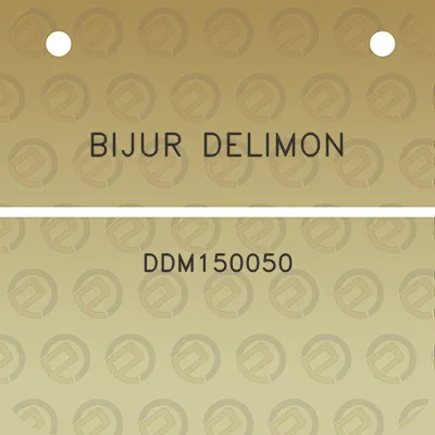 bijur-delimon-ddm150050