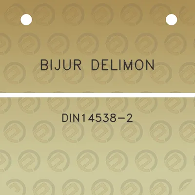 bijur-delimon-din14538-2