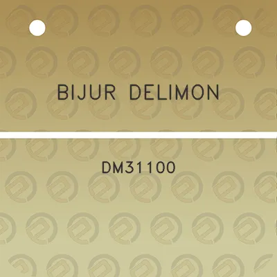 bijur-delimon-dm31100