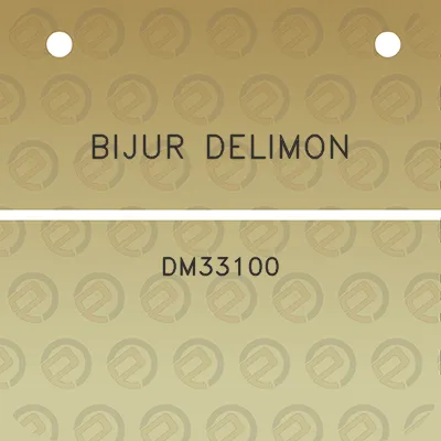 bijur-delimon-dm33100