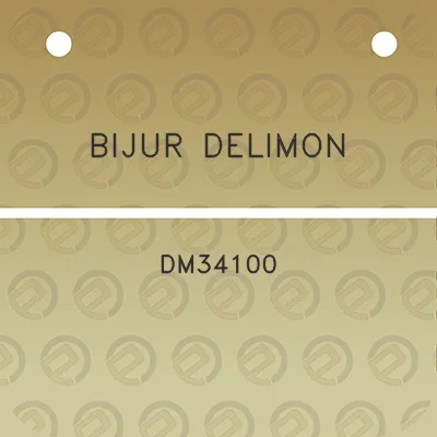 bijur-delimon-dm34100