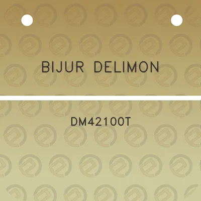 bijur-delimon-dm42100t