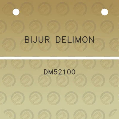 bijur-delimon-dm52100