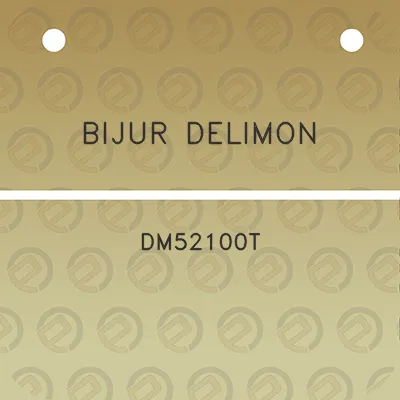 bijur-delimon-dm52100t