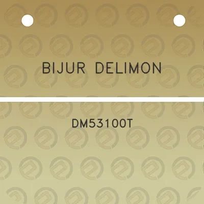 bijur-delimon-dm53100t