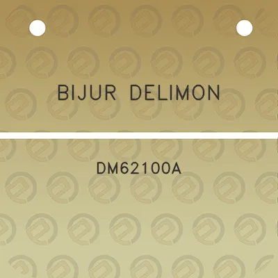 bijur-delimon-dm62100a