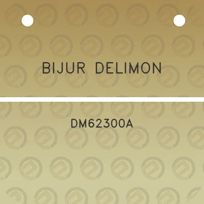 bijur-delimon-dm62300a