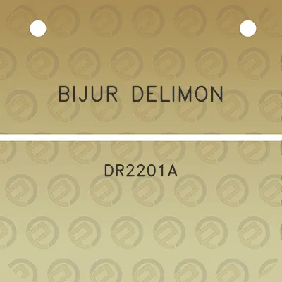 bijur-delimon-dr2201a