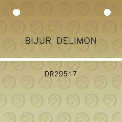 bijur-delimon-dr29517