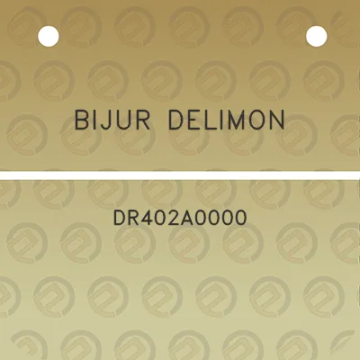 bijur-delimon-dr402a0000