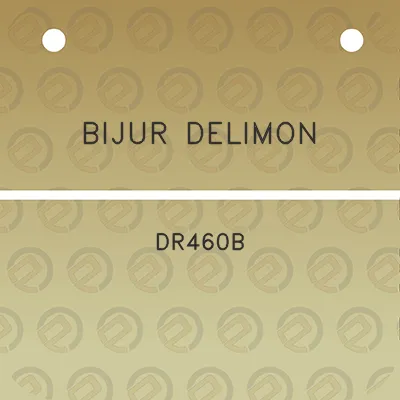 bijur-delimon-dr460b