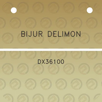 bijur-delimon-dx36100