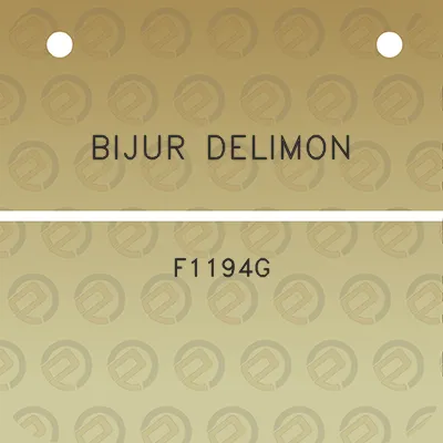 bijur-delimon-f1194g