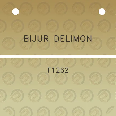 bijur-delimon-f1262