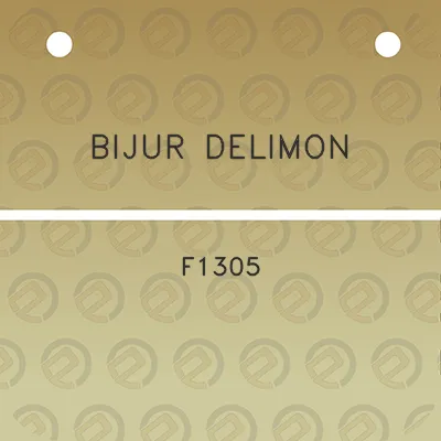 bijur-delimon-f1305