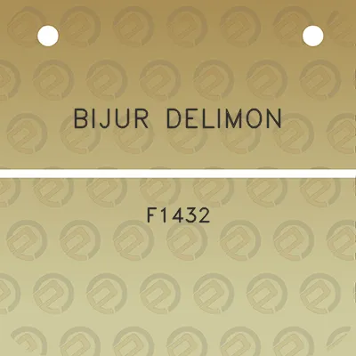 bijur-delimon-f1432