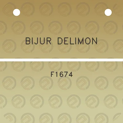 bijur-delimon-f1674