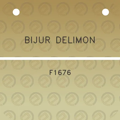 bijur-delimon-f1676