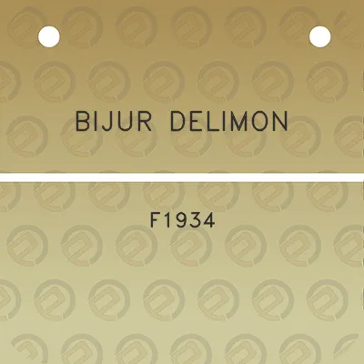 bijur-delimon-f1934