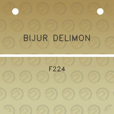 bijur-delimon-f224