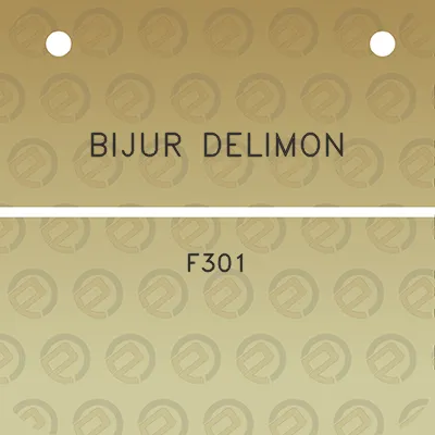 bijur-delimon-f301