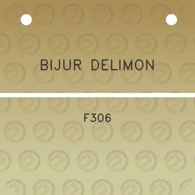 bijur-delimon-f306