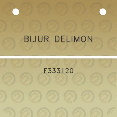 bijur-delimon-f333120