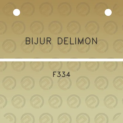 bijur-delimon-f334